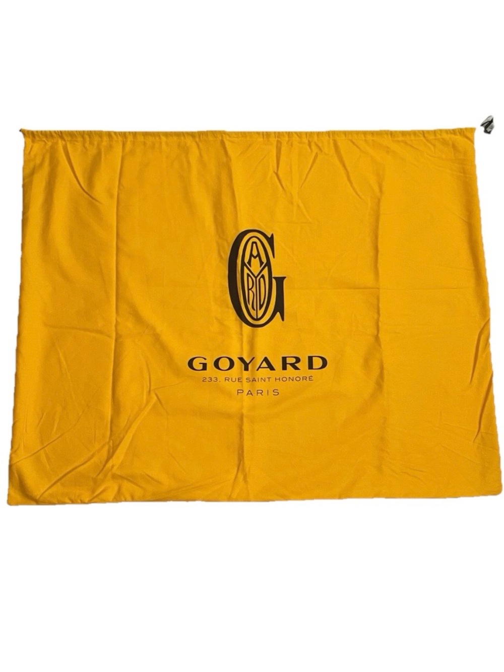 Goyard Paris Logo Authentic Dust Bag Drawstring Storage Extra Large 27’X35’